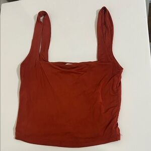 Women's copper Sleeveless Top
